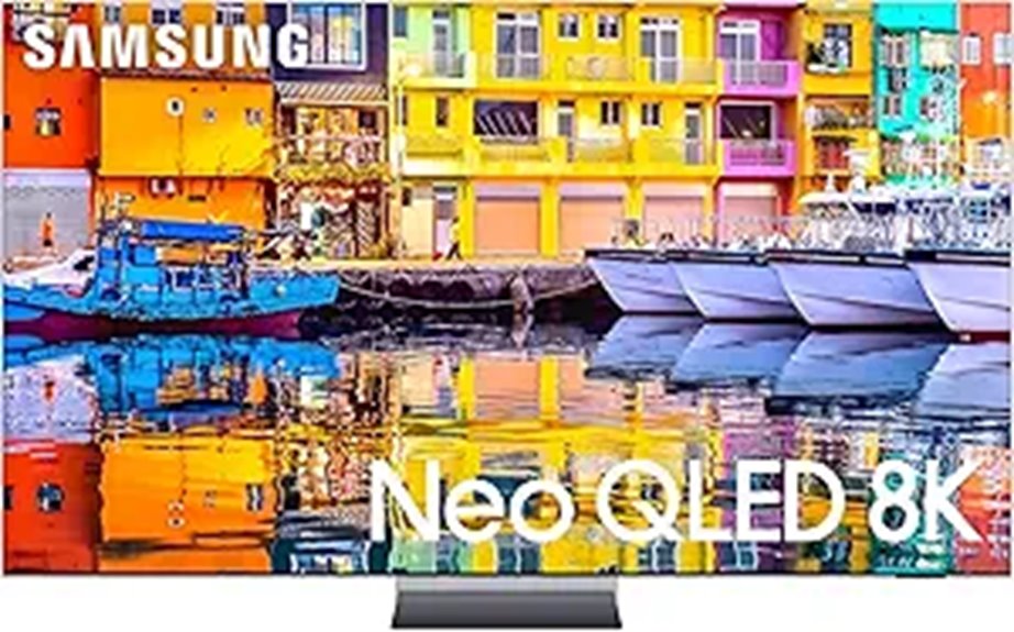 large 8k qled tv