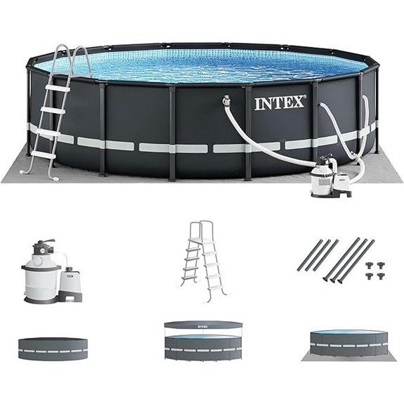 INTEX 16ft x 48in Above Ground Pool Set