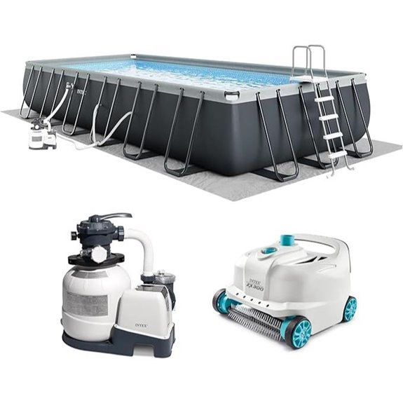 INTEX Ultra XTR Above Ground Pool Set with Pump