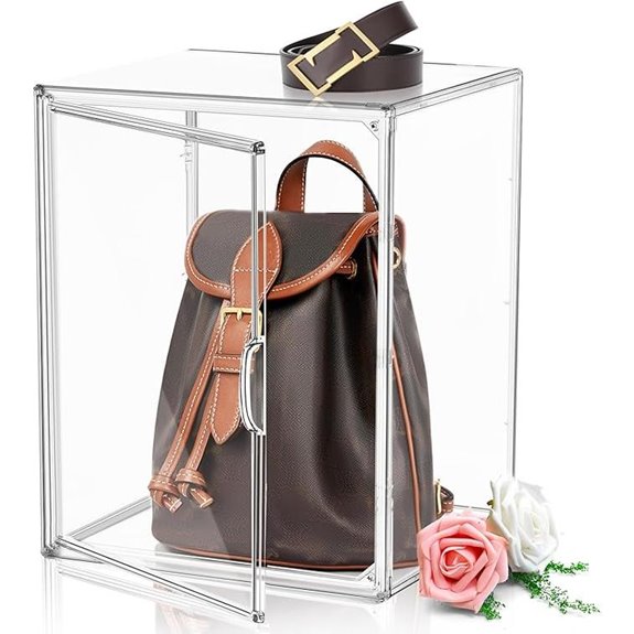Super Large Acrylic Display Case for Bags and Shoes