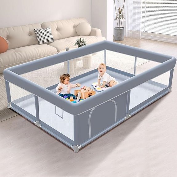 Baby Playpen for Babies and Toddlers (65x50 Inches)