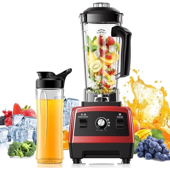 Countertop Blender with 68Oz Pitcher and To-Go Cup