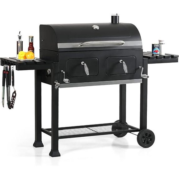 Captiva Designs Extra Large Charcoal BBQ Grill