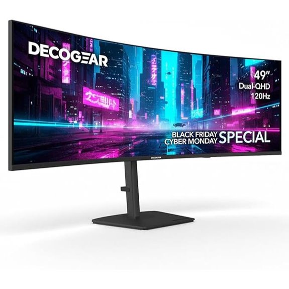 Deco Gear 49” Ultrawide Curved Monitor with USB-C
