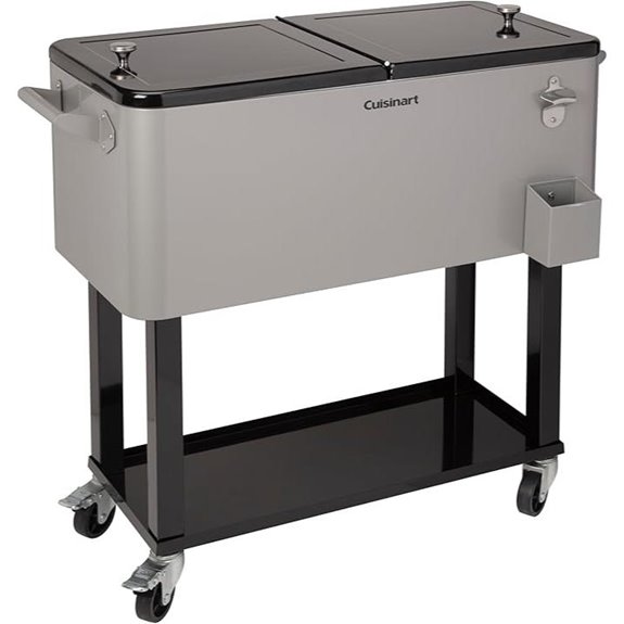 Cuisinart 80 Qt Portable Outdoor Cooler Cart