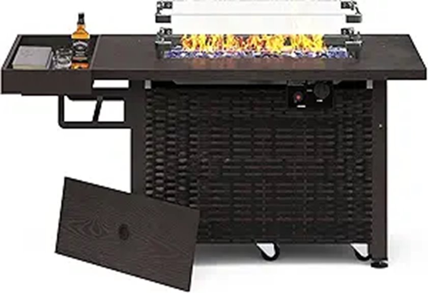 large outdoor fire pit