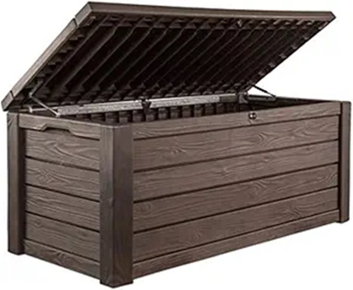 Keter Westwood 150 Gallon Deck Box Organizer
