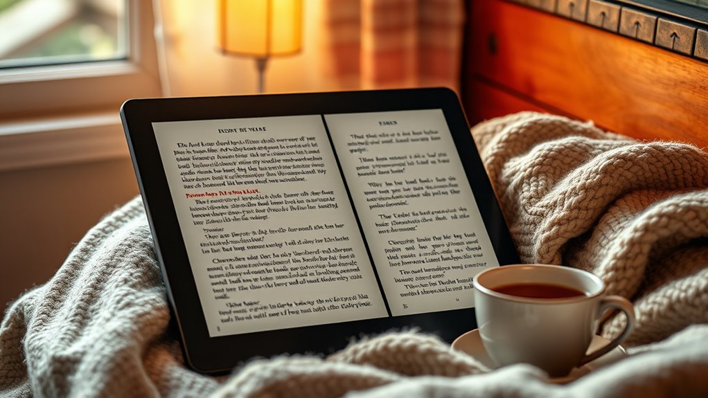 large screen clear reading