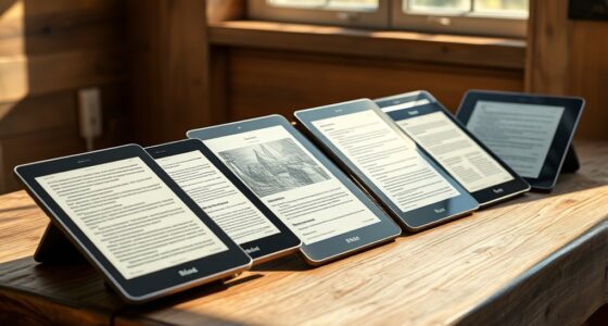 large screen e readers list