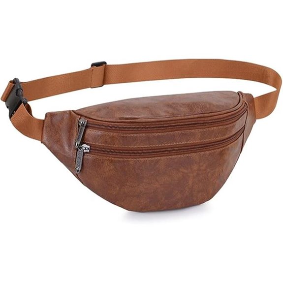 Leather Fanny Pack for Men and Women