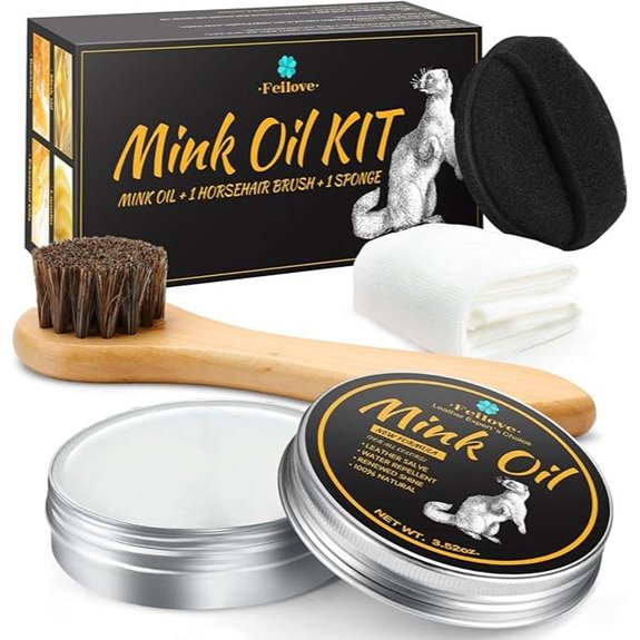 4-in-1 Mink Oil Leather Conditioner and Cleaner