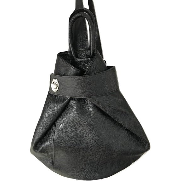 Stella Leather Convertible Backpack Purse for Women