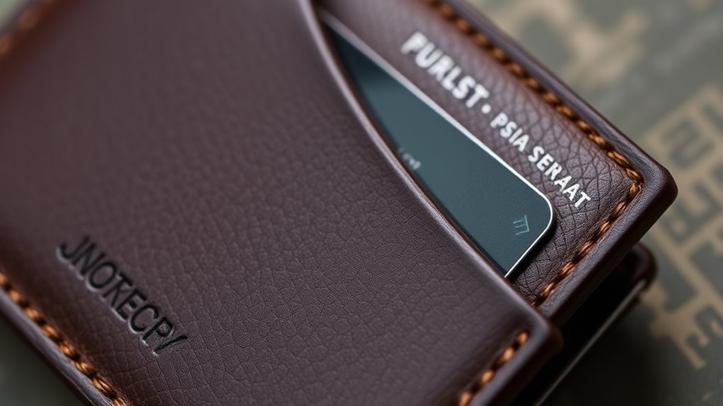 leather durability and rfid security