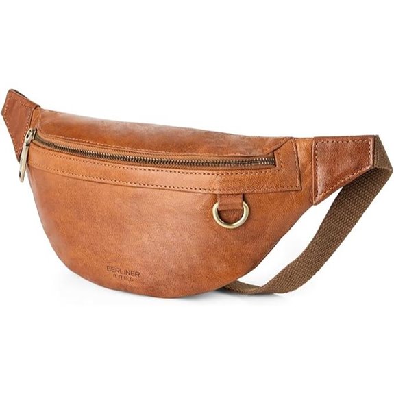 Berliner Bags Leather Fanny Pack Belt & Crossbody Bag