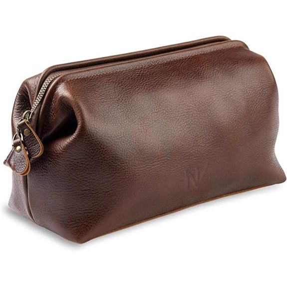 NV Holders Leather Men’s Travel Toiletry Bag