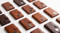leather phone wallets with airtag