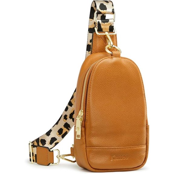 Kattee Leather Crossbody Bag with RFID Block
