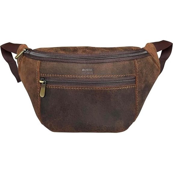 Leather Waist Pack for Men & Women