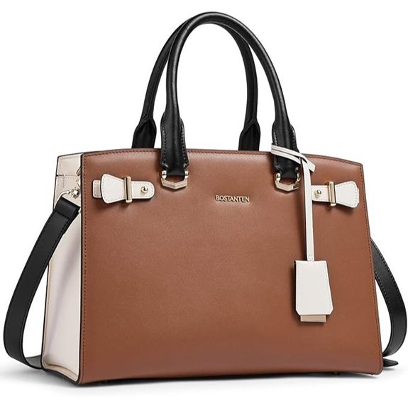 BOSTANTEN Women Leather Handbag Crossbody Tote