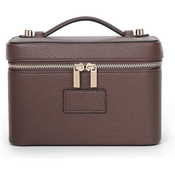 Leather Makeup Bag Vanity Organizer for Women