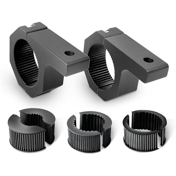 Nilight 2 Pack Mounting Bracket Kit for LED Lights