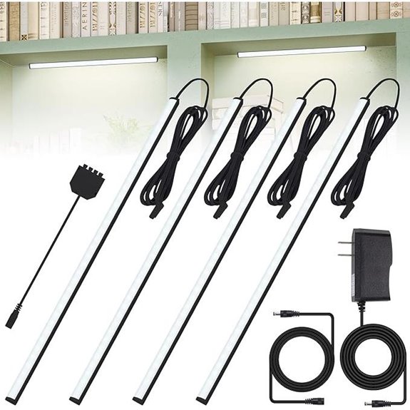 JUSJUBR LED Shelf and Display Case Lighting