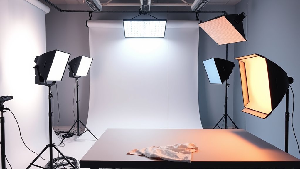 lighting quality and flexibility