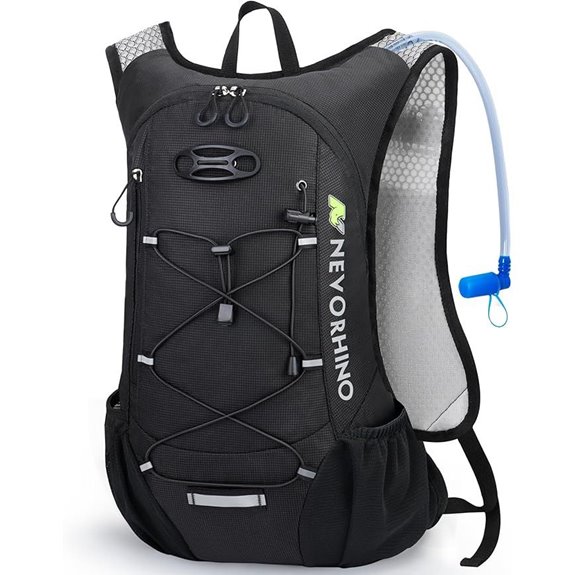 Lightweight Hydration Backpack with 2L Water Bladder