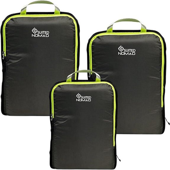 SUITEDNOMAD Ultralight Compression Packing Cubes Set