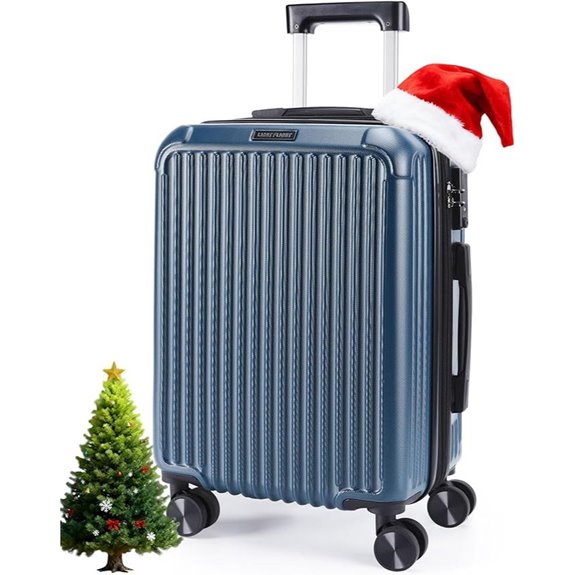 Light Flight 20-Inch TSA Lock Carry-On Luggage