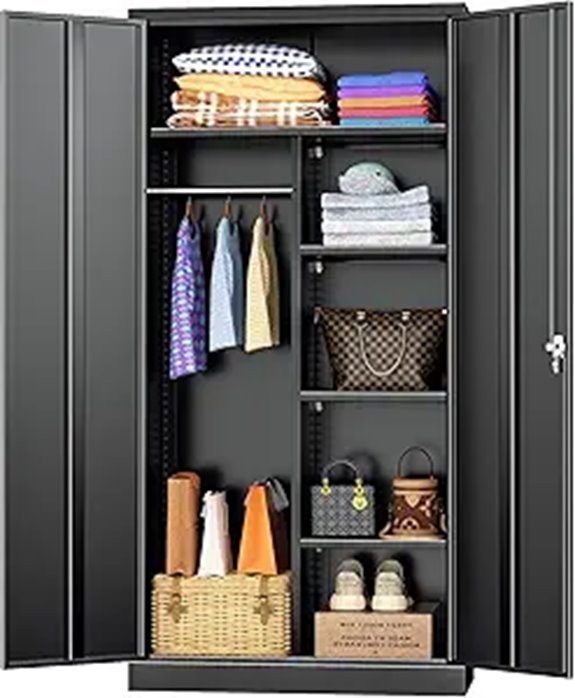 INTERGREAT Metal Storage Cabinet with Lock