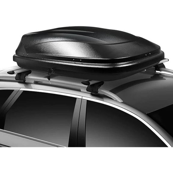 DNA MOTORING Lockable Roof Cargo Box (110 Lb Capacity)