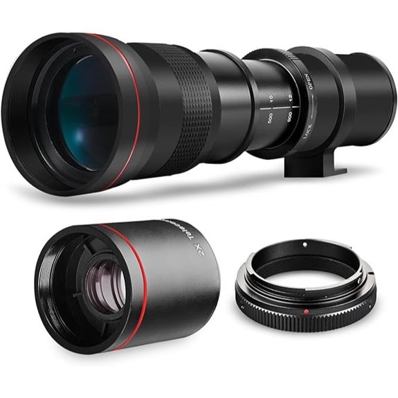 High-Power 420-1600mm f/8.3 Telephoto Zoom Lens