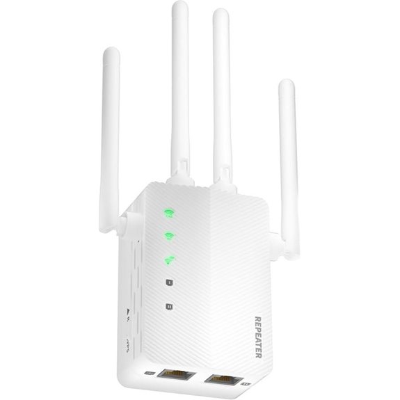 WiFi Extender Signal Booster with Long Range Coverage