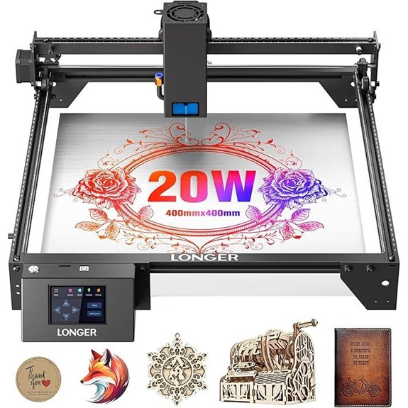 Longer Ray5 Laser Engraver with Touch Screen