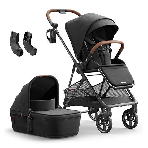 MAMAZING Air Lux Baby Stroller with Bassinet