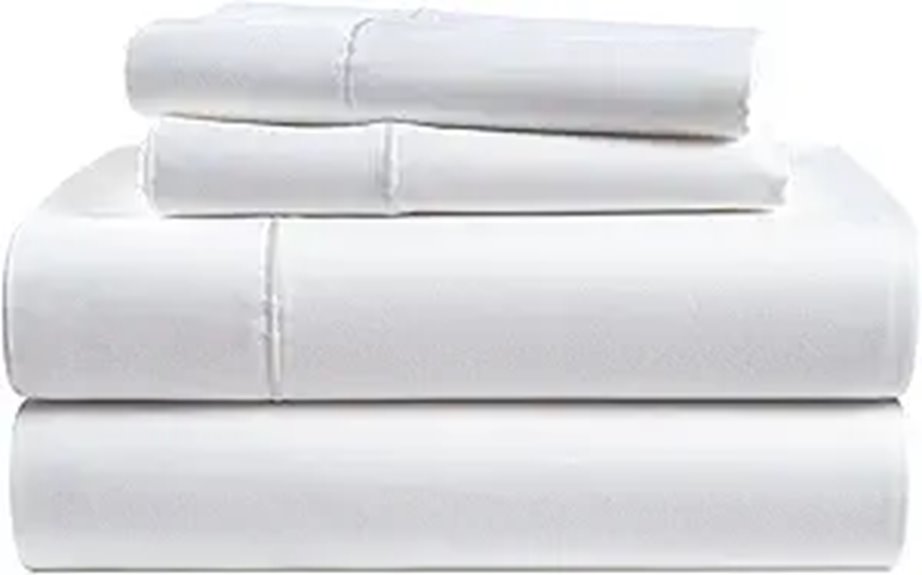 Egyptian Cotton Queen Sheet Set with Deep Pockets