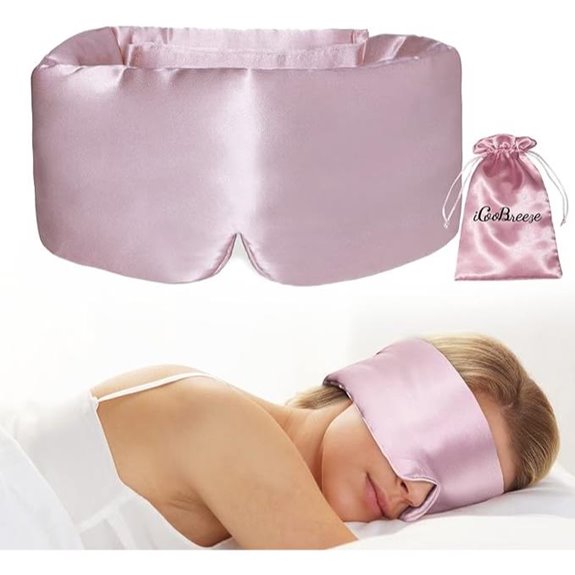 Silk Sleep Mask for Women and Men