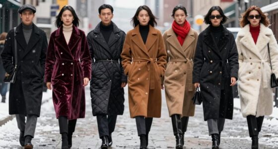 luxurious warm winter coats