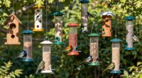 luxury bird feeder selection