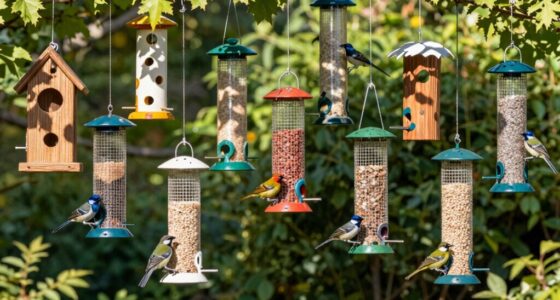 luxury bird feeder selection
