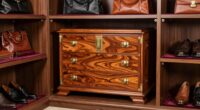 luxury cedar leather chests