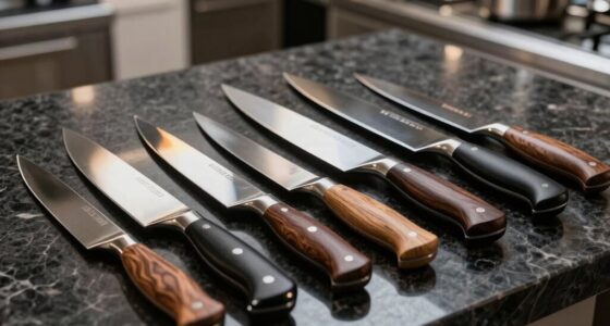 luxury chef s knife selection