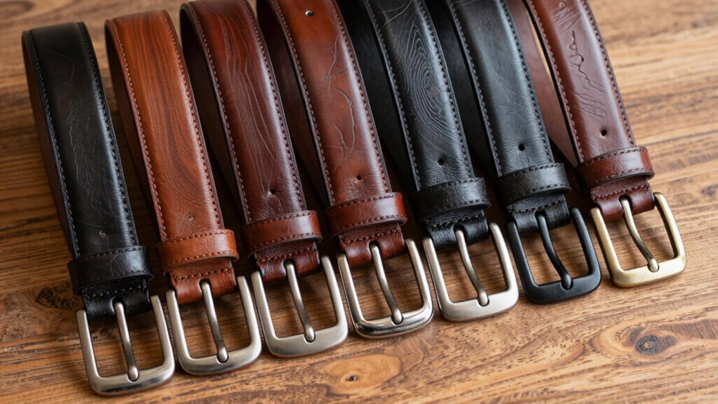 luxury durable leather belts