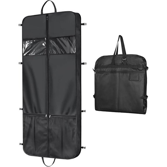 Zilink Luxury Garment Bag for Long Dresses and Coats