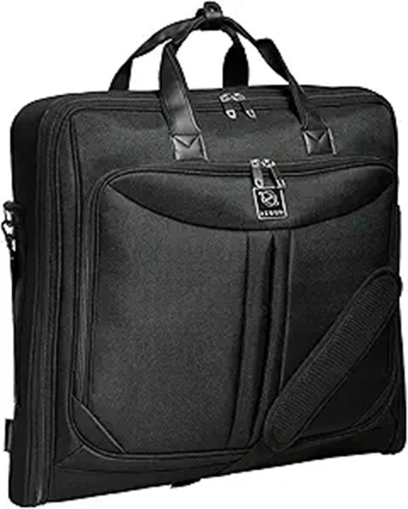Premium Suit Garment Bag with Shoulder Strap