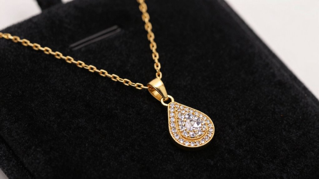 luxury gold necklace collection