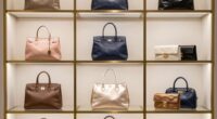luxury handbag display cabinets