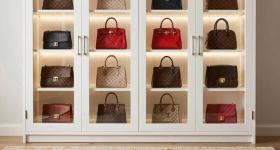 luxury handbag storage solutions