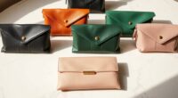 luxury italian leather clutches